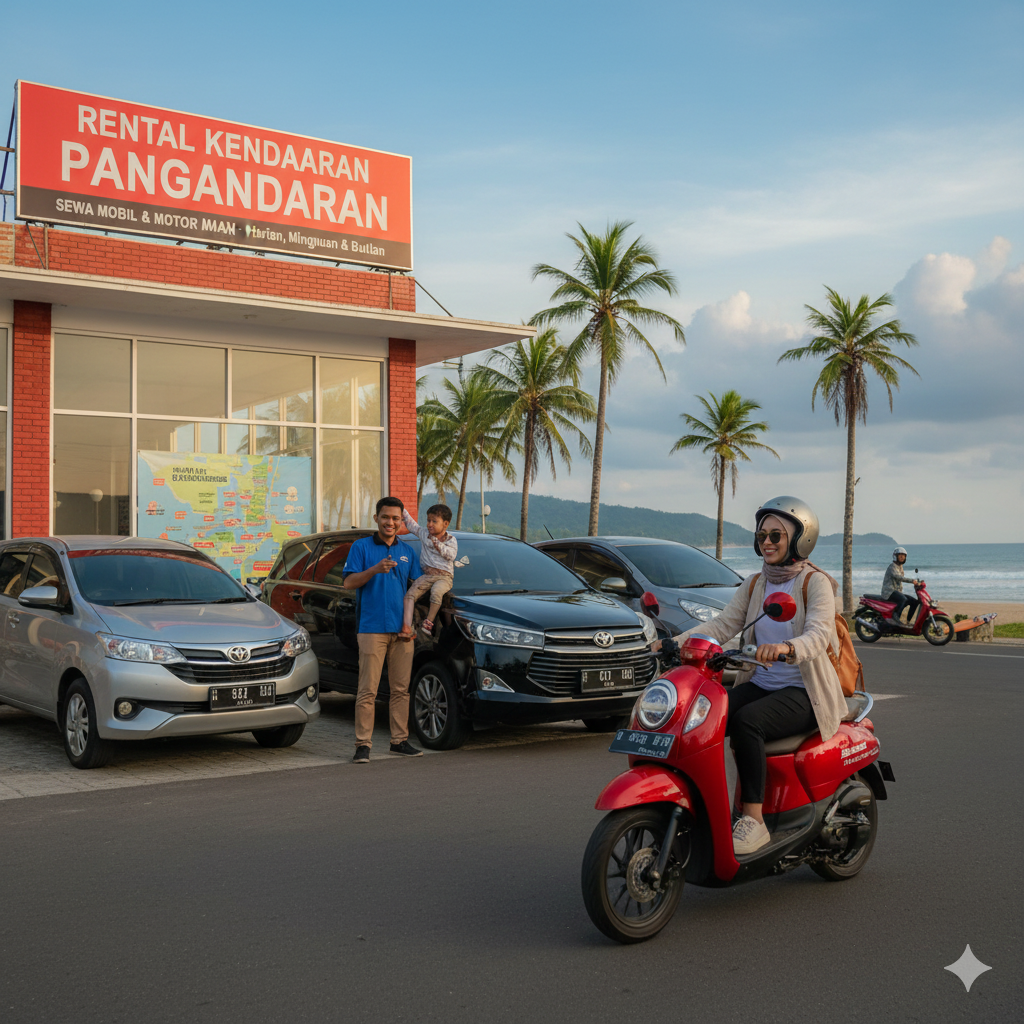 Liburan Seru Tanpa Ribet! Rental Kendaraan Pangandaran Murah & Terlengkap Hanya di Sini!