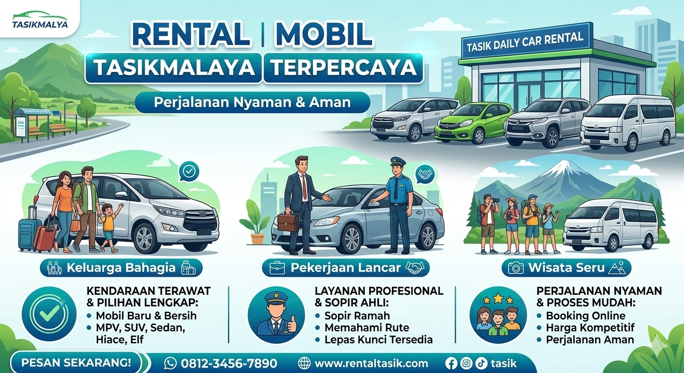 Rental Mobil Tasikmalaya Terpercaya untuk Perjalanan Nyaman